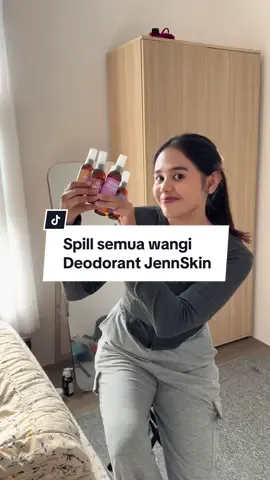Spill semua wangi deodorant jennskin mamari favorit km yg mana #jennskin #deodorantnatural #CapCut 