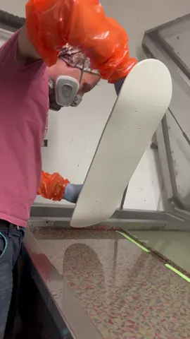 Hydro Dipping Skateboard #satisfying #hydrodipping 