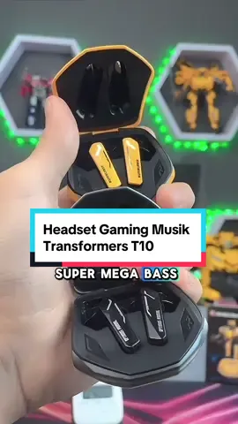 Headset Gaming Musik Transformers T10 #earphonebluetooth #headphones #twsbluetooth #headset #headphonegaming #headsetbluetooth #earbudsbluetooth #headphone 
