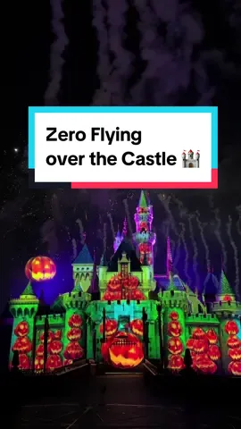Watch Zero fly over the Castle in the Halloween 🎃 Screams Fireworks 🎇 Finale #disney #disneyparks #disneyland #disneylandcalifornia #disneylandresort #halloween #halloweentime #nightmarebeforechristmas #zero #jackskellington #thenightmarebeforechristmas #disneytok #distok #fyp #fy