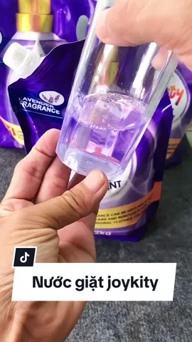 Nước giặt Joykity hương lavender lưu hương lâu. #nuocgiat #nuocgiatjoykitylavender #nuocgiatxa 
