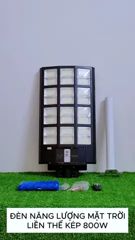 ĐÈN NĂNG LƯỢNG MẶT TRỜI LIỀN THỂ KÉP 800W - NHẬT PHONG LED #nhatphongled #dennangluongmattroi #dendien