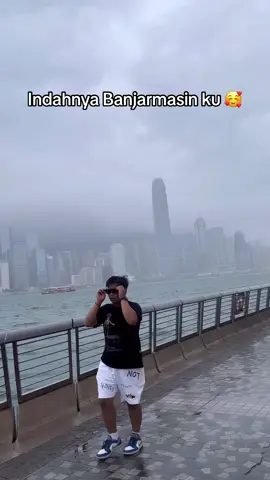 Jalan santai di sore hari di siring 0KM banjarmanis🥰 #zidanbungas 