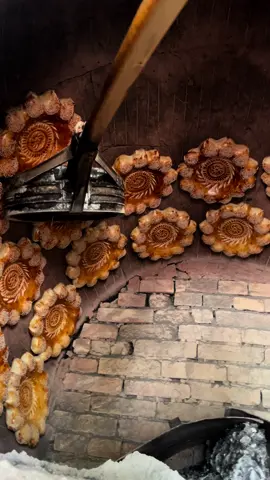 delicious breads in Uzbekistan#bread #tiktokfood #recipes #foryou #fyp #breadtok 