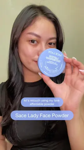 Matte finish and oil control face powder from Sace Lady 🩵 Must have talaga to!! ✨🤩 #sacelady  #saceladypressedpowder  #oilcontrol  #waterproof #alldayholdfacepowder  #facepowderforoilyskin  #staymattealldayfacepowder #facepowder #pressedpowder #affordablemakeup 