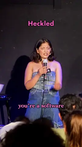 You cannot match it 😂😂 . . . #comedy #standupcomedy #comedian #comedyshow #heckler #heckled #heckling #comedianvsheckler #femalecomedian 