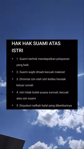hak hak suami atas istri #fypシ #fyp #nikah 