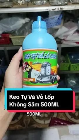 Keo Tự Vá Vỏ Lốp Không Săm 500ml #xemay #phutungxemay #keotuva #honda #yamaha #suzuki #sym 