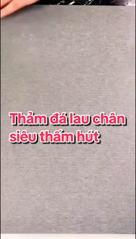 Em thảm đá lau chân này thấm hút đỉnh thực sự mọi người nha #thamdalauchan #thamlauchannhatam #thamdasieutham #thamchansieuthamhut #giadungtienich 