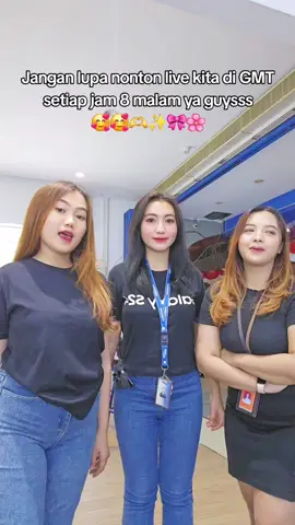 Jangan lupa join live GMT tiap jam 8 malam yaaa guysss🫶 #fyp #fypシ #foryou #foryoupage #gmt #kendari #xyzbca #zyxcba #fypdongggggggg #oppo #samsung #vivo #xiaomi #realme #iphone #infinix #asus #nokia #promotor #spg #spgcantik #kendaritiktok #kendarisulawesitenggara #kendariinfo #hostlivestreaming 