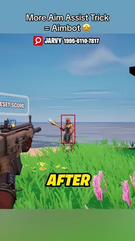 New Aim Trick = Aimbot 🎯✅ #fortnite #viral #fyp #ps5 #jarvy