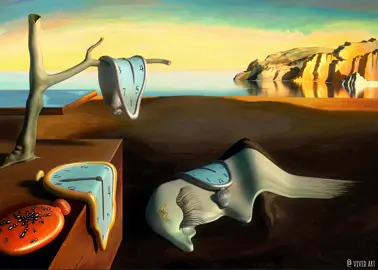 Watch time melt away in this surreal animation of Salvador Dalí's 'The Persistence of Memory.' 🕰️✨ VividArt: Where Art Comes Alive... #VividArt #ArtAnimation #SalvadorDali #surrealism 