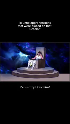 So excited for y’all to hear @Luke Holt as Zeus again!!! Also thank you Drawmisu and @gwendy | ns2dstudios for this awesome Zeus art!! WE’RE DAYS AWAY FROM THE RELEASE OF THE WISDOM SAGA!!! #epicthewisdomsaga #epicthemusical 