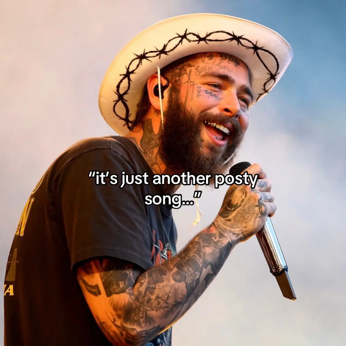 yours >> @Post Malone #postmalone #countrymusic 