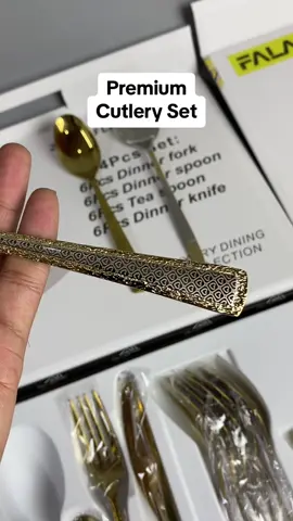 Cutlery set 24 Pcs 03089734418 WHATSAPP . . . . . . #tahacrockery #tahacrockerytraders #crockery #wholesale #wholesaleprice #pakistan #multan #for you #viral #reels #decor #Home #kitchen #dining #foryoupage #tct #trend #trending #dinnerset #electronics 