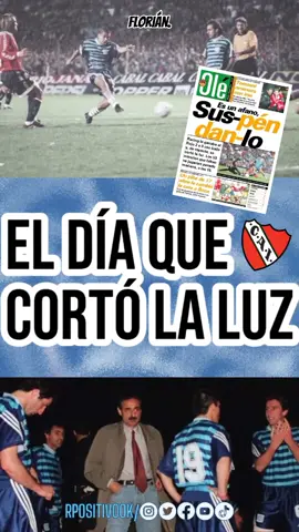 El día que #independiente  cortó la luz 🕯️ 🎤 @Florián De Palma  #racing  #racingpositivo  #laacademia  #futbolargentino  #futbol  #avellaneda  #clasicodeavellaneda 