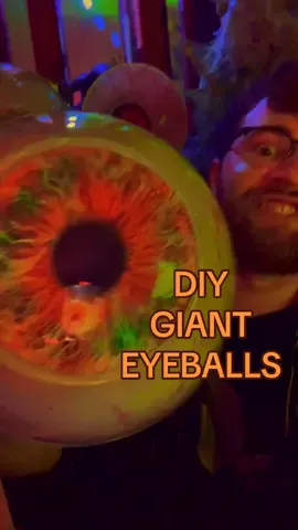 How to make GIANT Eyeballs for Halloween! This DIY is so simple anyone can do it! Be sure to catch my videos on methods to create Medium and Actual-size Eyeballs that go with this one!
 
 #Halloween #Halloween2024 #DIY #Eyes #Eyeball #HalloweenDecor #Spooky #Boo #🎃 #Fall #SpookySeason #HalloweenHowTo #Sculpture #Augtober #Summerween #Art #Artist #ArtistsOnTiktok
