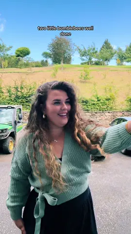 Thank the lord for bumble bee earrings 