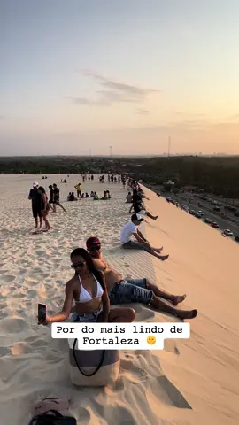 Duna do por do sol na Sabiaguaba 🌞