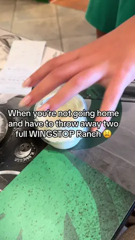 An absolute tragedy 😭 #wingstopranch #sadmoments 