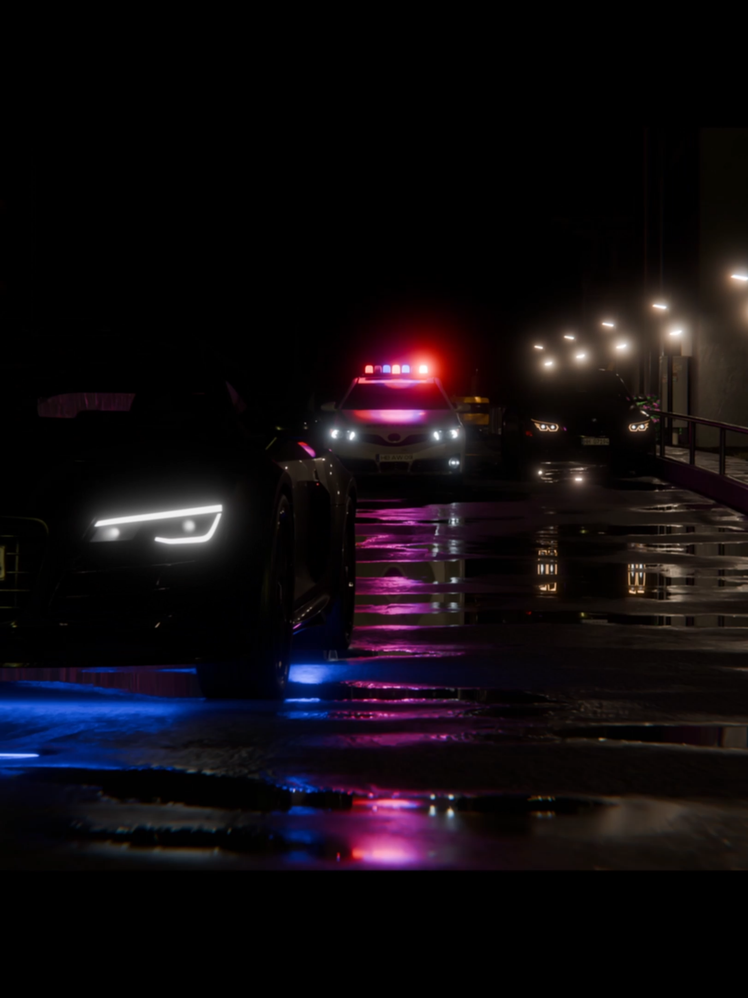 Cinematic Police chase animation in Blender and edited with DaVinci Resolve.   Working time: ~40h  Rendering time: 8h  Settings: 3440x1440p                       23,98fps                         256 max samples                                    motion blur:   Shutter: 0,15    The 3D Models are from blenderkit. #blender #blender3d #blenderanimation #3d #3danimations #cartok #police #chase #policechase #cinematicvideo #davinciresolve #davinci #f #fyppppppppppppppppppppppp #fyp #foryou #foryoupage #fypp #blenderart #Film #usa🇺🇸 #germany  #cg #cgi #rtx 
