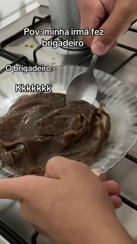 Deu ruim kkkk #brigadeiro 