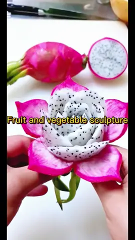 Fruit and vegetable sculpture #foryou #art #FYP #tiktok #carving #enjoydiary #fruit #vegetables #DIY 