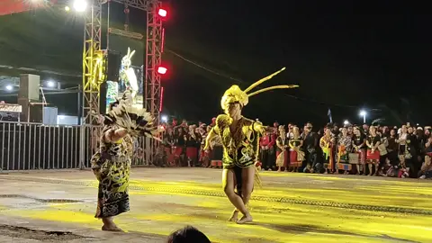 Tarian Tunggal Putra Putri Dayak Kayan Umaq Lekan Maran #miaubaru #festivalbudaya #budayaufah #kalimantantimur #kutaitimur #kongbeng 