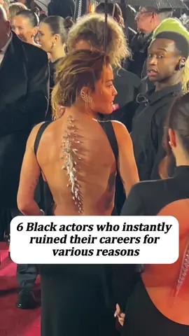 6 Black actors who instantly ruined their careers for various reasons#celebrities #fy #foryou #foryoupage #usa #us #actor #tiktok #world 