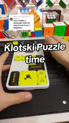 Replying to @missyliciouszxc ito po guide sa Swift Block wiSlide.  it gets harder as you level up.  #gan #swift #block #wislide #swiftblock #swiftblockwislide #klotski #puzzle #gancube 