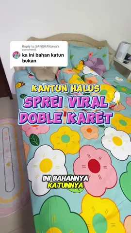 Replying to @SANGKANjaya  sprei fyp katun halus motif cantik tinggi 30cm anti geser #sprei #spreimurah #spreiaesthetic #spreimotif #spreicantik #sprei30cm #kamaraesthetic #kamartidur #kasur #fypシ゚viral 