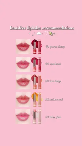 Innisfree lipbalm recommendations💌💓       #innisfre #lipbalm #innisfreeindonesia #fyp #viral 