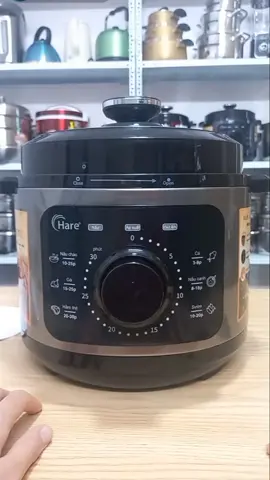 Nồi áp suất điện Hare HRPC606 #xuhuong #xuhuongtiktok #thinhhanh #noiapsuat #noiapsuatdien 