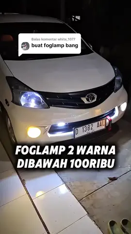 Membalas @white_1077 Foglamp 2 warna dibawah 100.000 nih cuy, lampu mobil mini projie juga ready dikeranjang kuning, #foglamp #foglampmobil #projie #lampuprojie #lampumobil 