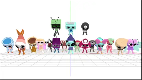 (creds to ureshiiiiii on youtube for the dance animation) dont mind those three flying i did have room left for them 😁😁😘🥰🤩   #dandysworld #mmd #dandy #fyp #dance #shelly #vee #ships #idk #igotbored #fyp #finn