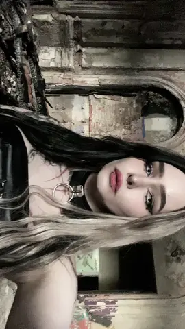 Тгу seey0uinhe1l  #goth #gothgirl #dark #darkaesthetic #abandoned #abandonedplaces #gothaesthetic 
