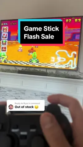 Replying to @Ryan Back in stock! about $20 for the best retro game stick is crazy. #retrogaming #oldgames #gamestick #videogames #games #tiktokmademebuyit #tiktokmarketplace #TikTokShop 