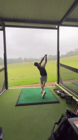 absolutely striped it.  #golf #driver #ouch #fail #barstoolsports 