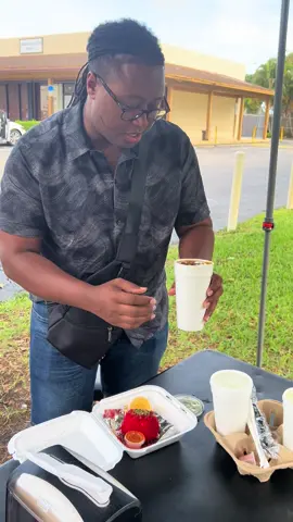 First timer Caribbean chicken souse and hot cheeto boudin ball #viral #Foodvideos #caribbeansouseboss #561 #southfloridaeats #trending #tiktok #fyp #palmbeach #viralvideos #florida 