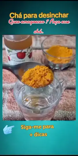 Tem se sentindo inchada? Faça esse chá de açafrão, limão e vinagre de maçã e veja o resultado. Assista ao vídeo para pegar a receita. Siga o perfil para mais dicas e informações.  #emagrecimentosaudável  #corpodossonhos  @bemestar_emevolucao