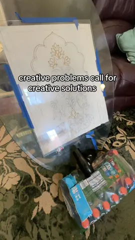 Sis literally spilled the tea on my DIY project 🤭 