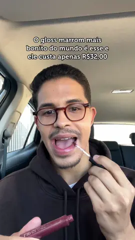 Lip Gloss da Avon no tom “Nude Rubi”, perfeito! 🤎 #gloss #lipgloss #glossylips #labios #tiktokbeleza 