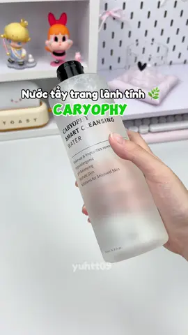 Nước tẩy trang lành tính Caryophy cho da dầu mụn #unbox #unboxing #review #nuoctaytrang #caryophyvietnam #caryophy #nuoctaytranglanhtinh #nuoctaytrangchodadaumun #nuoctaytrangchodanhaycam #nuoctaytrangthongminh #xuhuong 