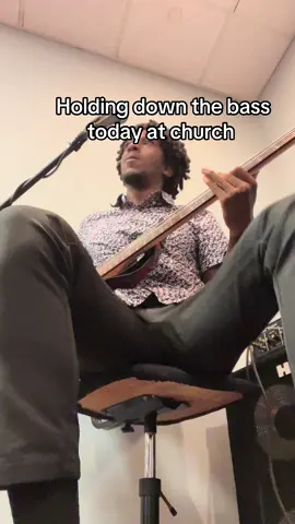 Got called for a church gig today   Completly switched up the setlist as soon as i got there 🧐#basspraiseworship #atl 