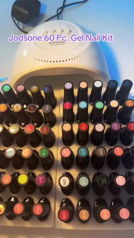 #creatorsearchinsights Jodsone 60 Pc. Gel Nail Kit. #jodsonegelpolish #gelnailsathome #manicures #statergelnailkits #gelnailkit 