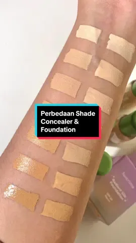 Penggunaan shade concealer memang lebih terang dari foundation! Mana shade yang cocok buat kamu? #concealertahanbanting #coverwithhydralight #concealerperfection #spotlessskin 