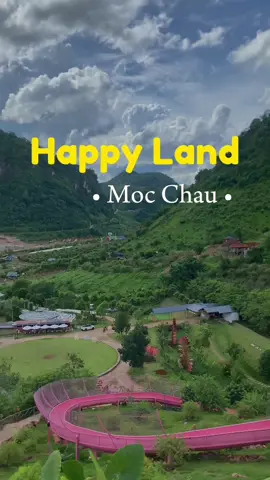 Giá vé Happy Land không đổi + thêm trò chơi mới. Có dịp lên Mộc Châu bạn lên thử nhaaaa #happylandmocchau #happyland #mocchaumoc #dulichmocchau 