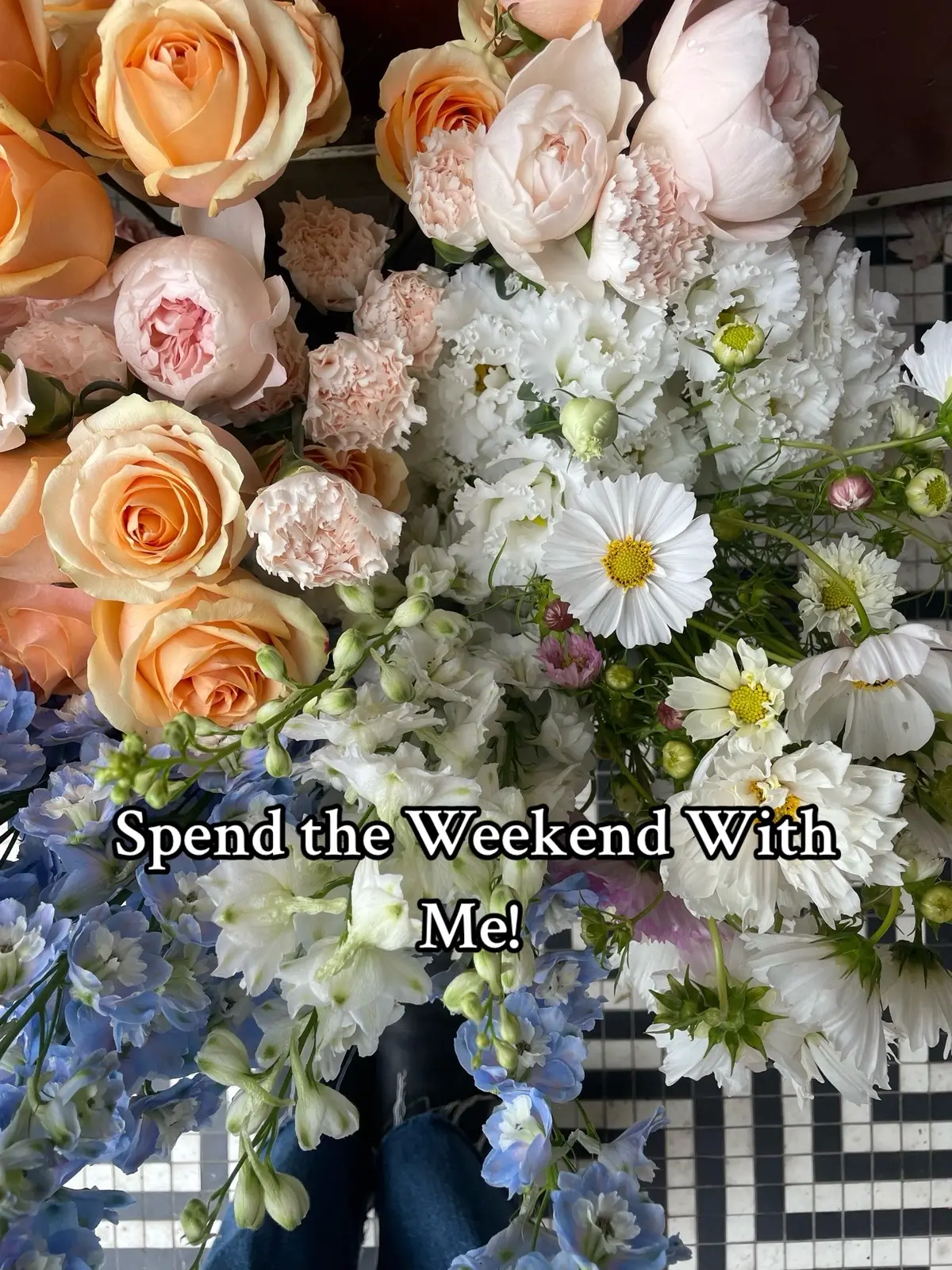 #weekendinmylife #weekendvlog #spendtheweekendwithme #vancouver #florist #thriftedfashion 