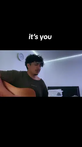 was always you 🖤 #fyp #guitartok #guitarist #singing #acousticcovers 