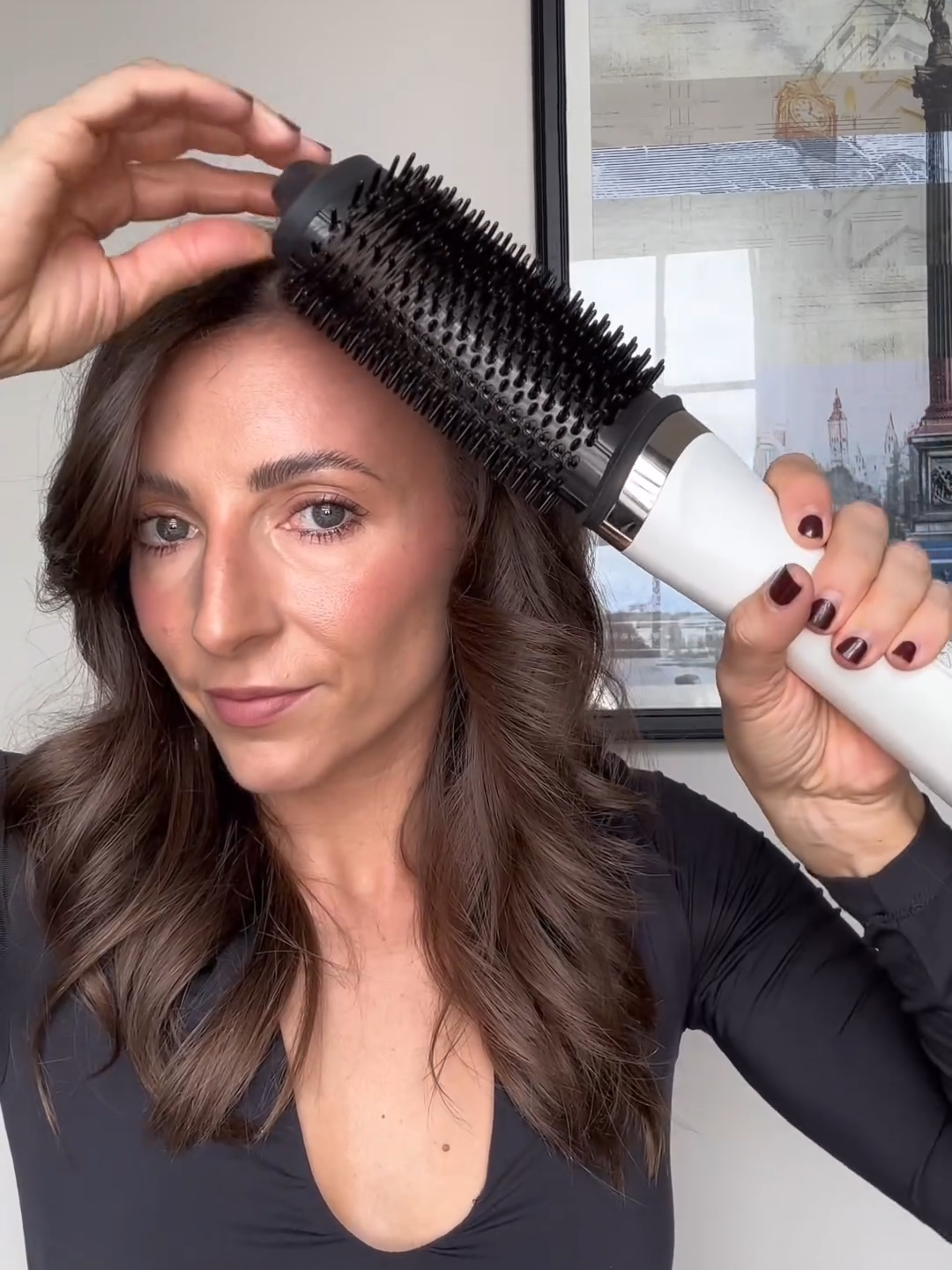 @chantellemareehair’s tips to achieve the perfect blowout using duet blowdry in white – let us know what you think of the end result. 😍 #duetblowdry #blowout #bouncyblowdry #ghd